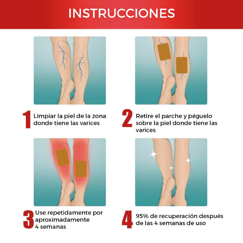 🔴PARCHES PARA VENAS VARICES